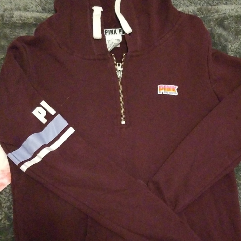 Pink hoodie